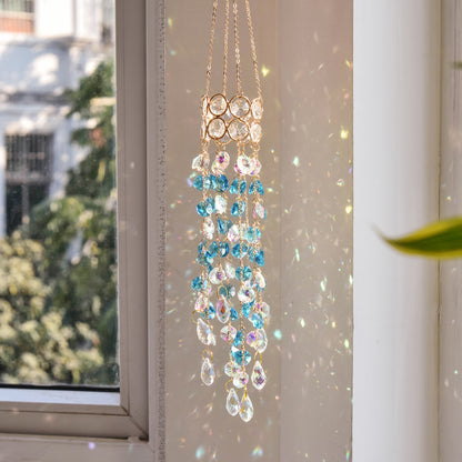 Crystal Prism Sun Catcher: Where Light Dances, Magic Happens