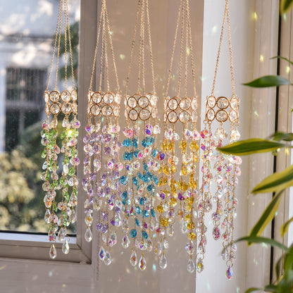 Crystal Prism Sun Catcher: Where Light Dances, Magic Happens