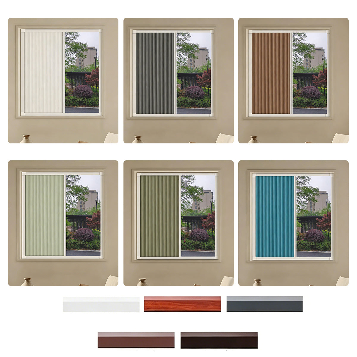 Easy-to-install Blackout Sliding Curtains