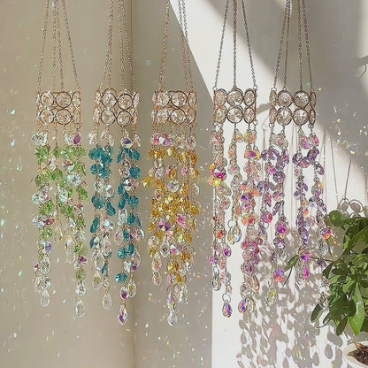 Crystal Prism Sun Catcher: Where Light Dances, Magic Happens